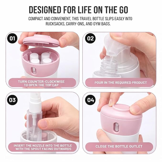 4-in-1 Smart Travel Bottle - Image 3