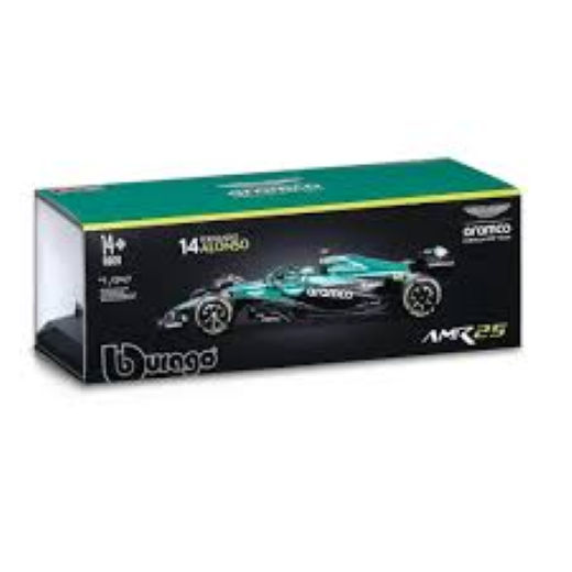Bburago 1:43 Aston Martin AMR25 Lance Stroll 2025 #14 - Image 3