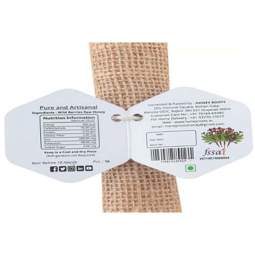 Acacia Raw Honey sticks (bunch of 16 sticks)(80g) - Image 3