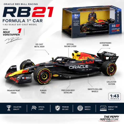 QY Toys-Black Mamba Imported Red Bull Formula 1 Racing Car 1:43