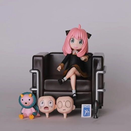 Cute anya girl on Sofa - Image 3