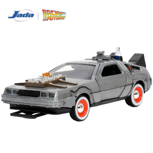 Jada Toys Back to the Future III Time Machine 1:32 Die-Cast Car - Image 3