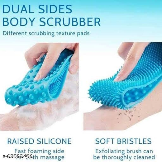 Silicone Bath Body Scrubber Belt - Image 2