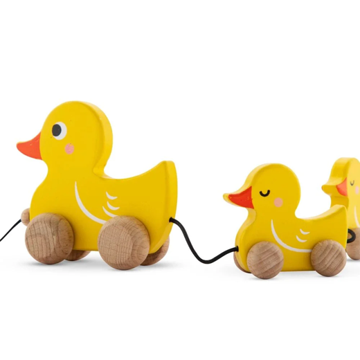 FLYI - Pull Along Play Duck Family Toy for Kids (1+ Years) - Image 2