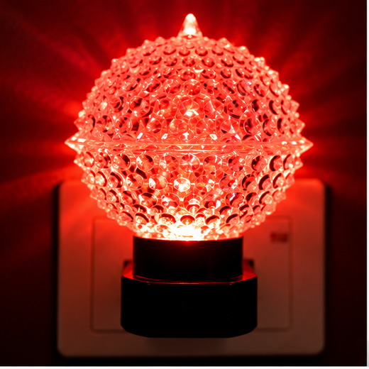 Cactus Type Ball Night Lamp (1 Piece)