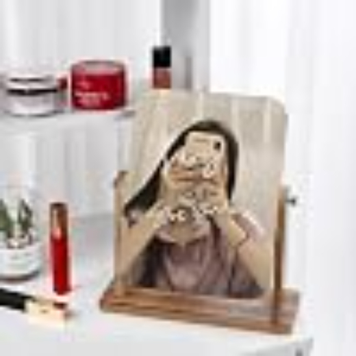 TABLE TOP MAKEUP ROUND MIRROR - Image 2