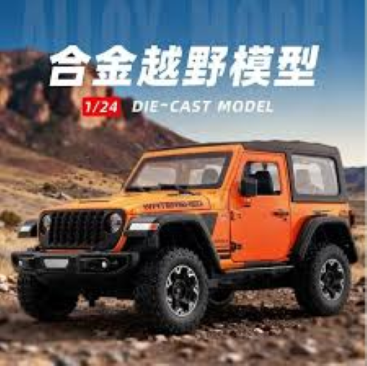 Big Metal Wrangler Jeep - Image 4