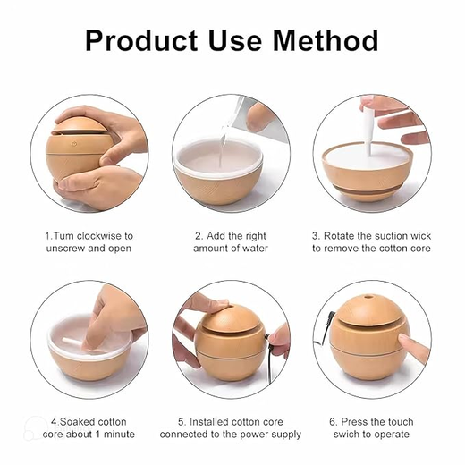 Wooden Mist Humidifier - Image 4