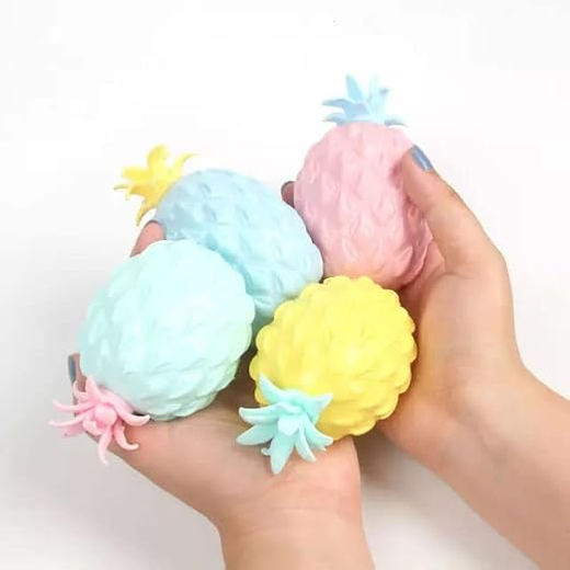Pineapple Mesh Squishy Ball