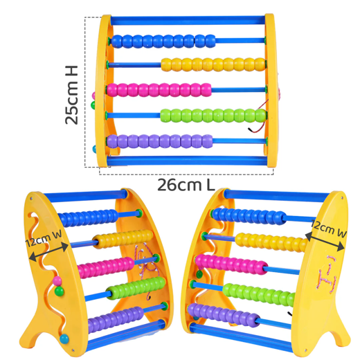 FLYI Abacus, lacing and tracing Kit for Kids (3+ Years) - Image 3