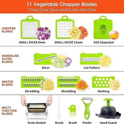 14 in 1 Vegetable Chopper for Kitchen - Image 4
