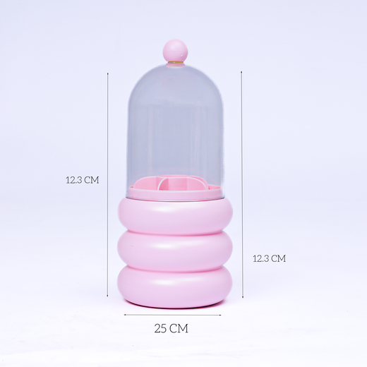 Makeup Brush Organizer with Lid - Image 3