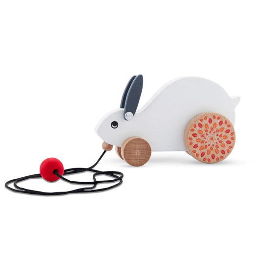 FLYI - Pull Along Play Rabbit Toy for Kids (Ages 1+ Years)