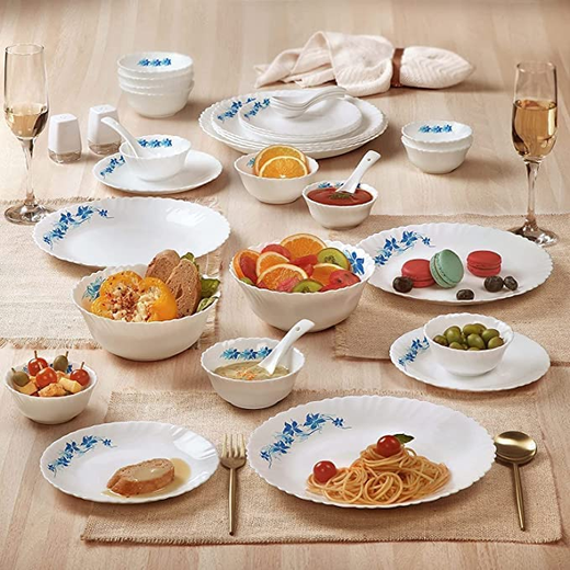 36 pcs Execlusive Plastic Printed Round Dinner Set - Image 2