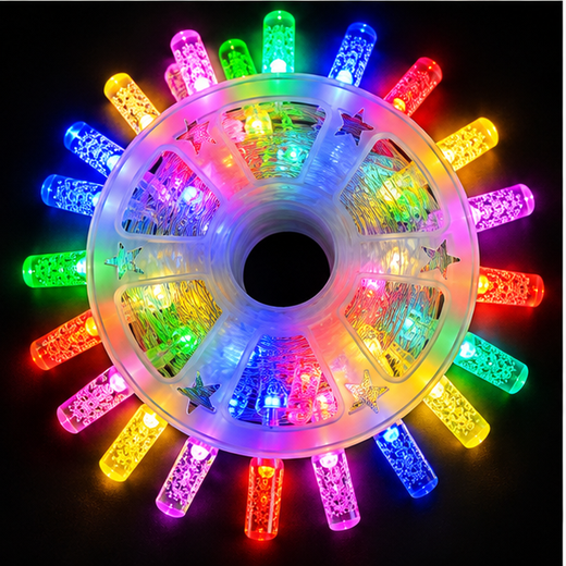 36M Wheel Roll Big Crystal Botte Multicolour String Light 100 Bulb (Print 60M) 🔮 ✨ - Image 3