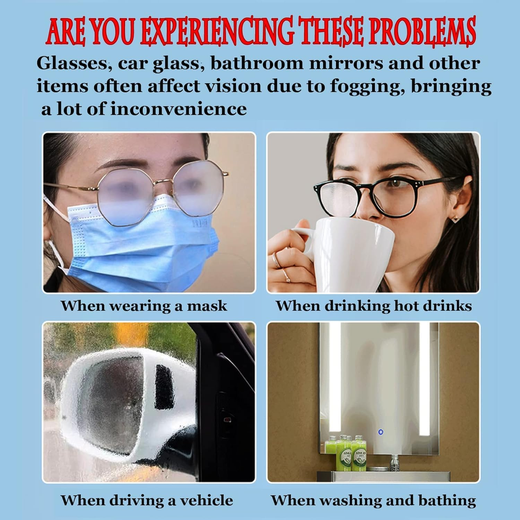 100 Pcs Anti Fog Wipes for Glasses - Image 4