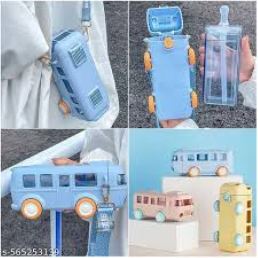 (B-35) Toy Bus Fancy Water Bottel - Image 2