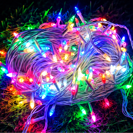 Rocket String Light with Different Flashing Modes 🚀✨ Size: 50M