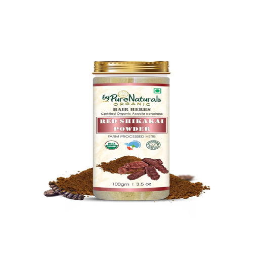 Natural Herbal Organic Red Shikakai Powder