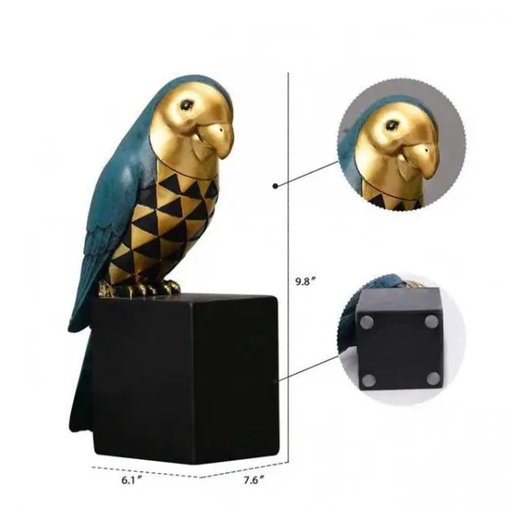 Ceramic Parrot Set - Image 4