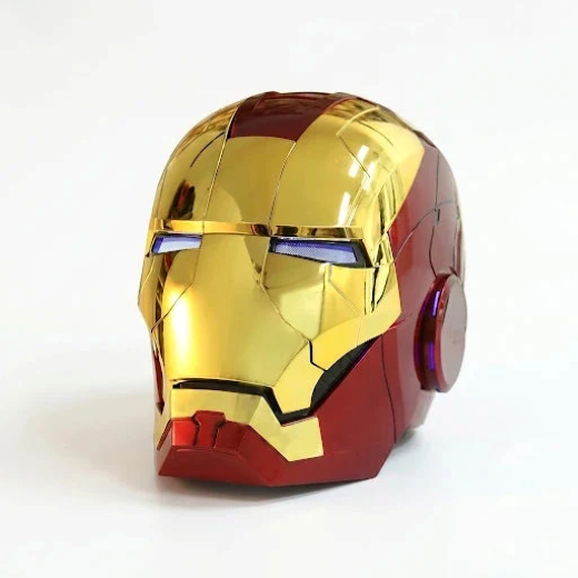 Iro-nman Mk5 Advanced Autoking Helmet With voice and remote command Heavy (silver / golden randomly sent) - Image 3