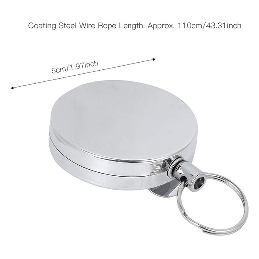 Retractable Keychain Ring - Image 4