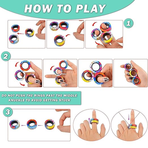 Magnetic Fidget Rings - Image 4