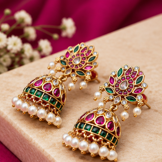 Trending Flavour Model Guttha Pusal Jumkas - Image 2