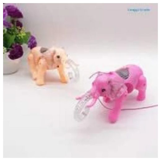 BATTERY OPERATED ELEPHANT WITH FLASHING LIGHT AND SOUND - Image 2