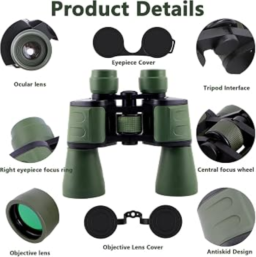 Army Powerview Binoculars (50*50 Zoom) - Image 3