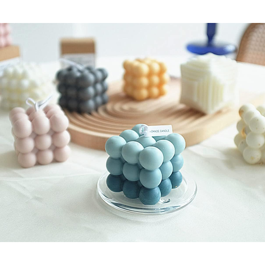 Multicolour Scented Bubble Candles 🕯️- (1 Piece) - Image 3