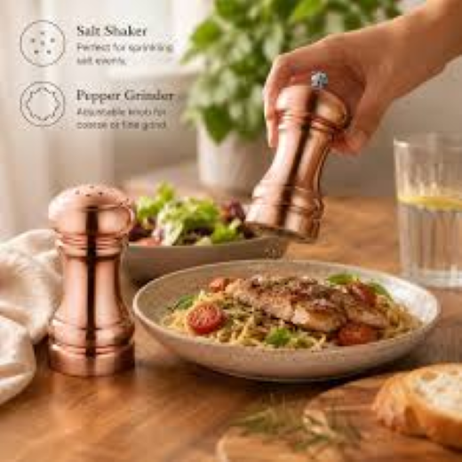 8 Inch Wooden Pepper Grinder
