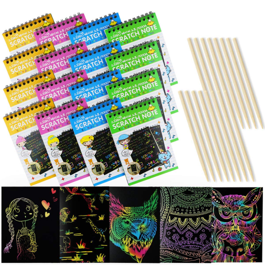 Magic Scratch Coloring Paper (10 Sheets) - Image 4
