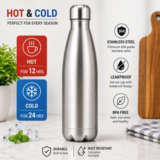 750ml SS Water Bottle - Image 2