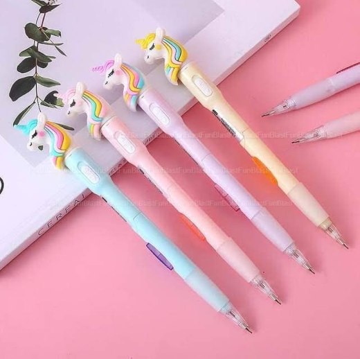 Unicorn Lead Pencil With Light