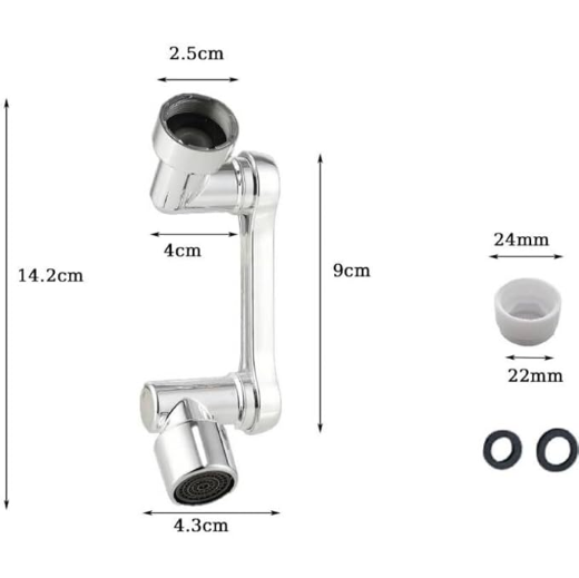 Swivel Extender Water Faucet - Image 2