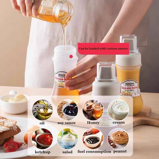 Squeeze Bottle Condiment Bottles - Image 2