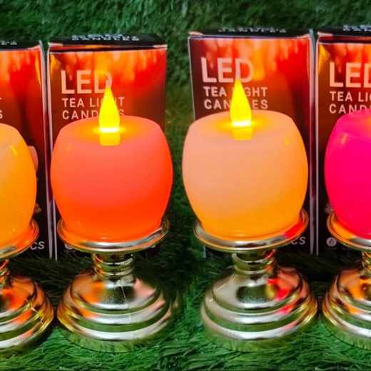 Round LED Candle With Stand✨ - Image 2