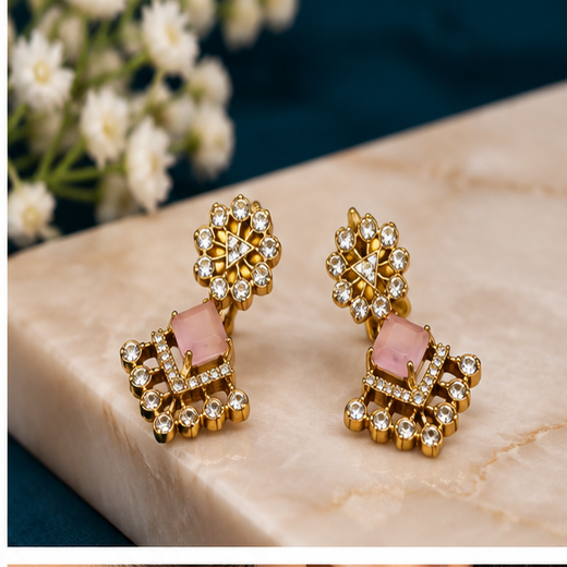 Matte Finishing Earring - Image 2