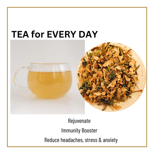 MENCHA - Immunity Tea Tin 50gr - Caffeine Free - Himalayan Herbal Blend for Immunity Booster | Relaxation | Rejuvenate | Antioxidant | Common Cough Relief - 50 Cups - Image 2