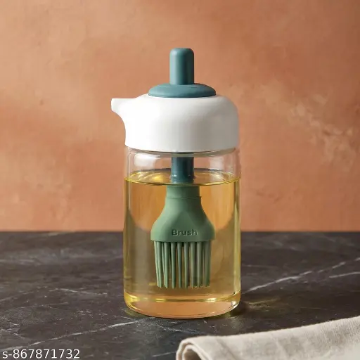 Jar With Brush - Image 3
