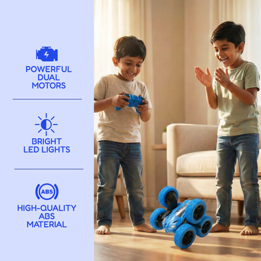 FLYI Remote Control 6 Wheel Stunt Car Toy for Kids(3+ Years) - Image 3