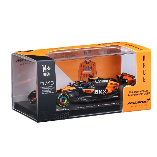 Bburago 1:43McLaren MCL39 Oscar Piastri 2025 #81