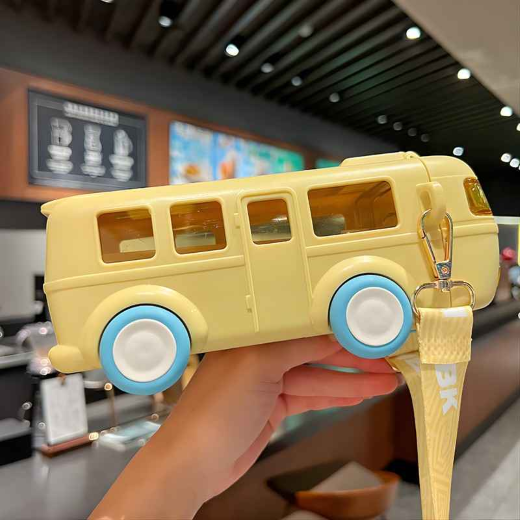 (B-35) Toy Bus Fancy Water Bottel - Image 3