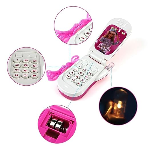 Barbie Kids Mobile Cell Phone Toy for Kids - Image 2