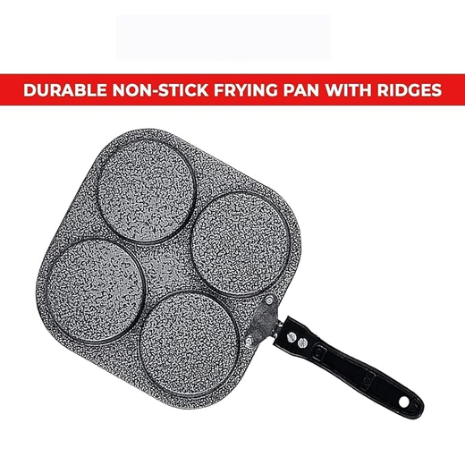 4 Cavity Non-Stick Grill Pan (Tawa) - Image 4