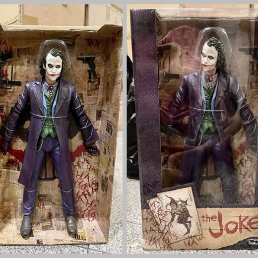 The Dark Knight Joker 12-inch large Heath Ledger Joker standing statue model boxed figure