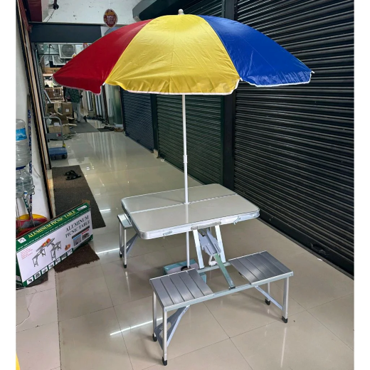 Aluminium Folding Picnic Table - Image 3