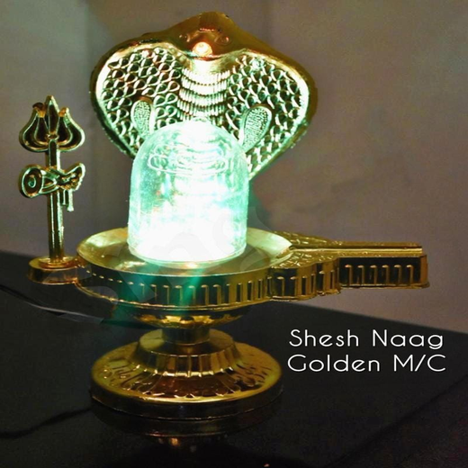 Golden Shesh Naag Shivling 🔱 - Image 2
