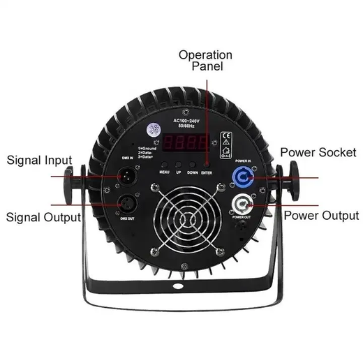 RGB 18 LED Multicolour Par Light ✨ - Image 2